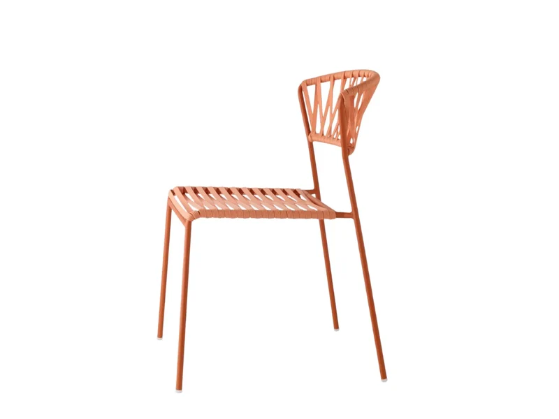 S•CAB Lisa Club Outdoor Chair | Italian Woven PVC Garden Chair