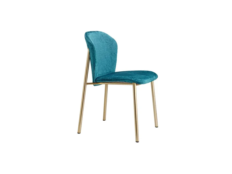 Luxury Italian Dining Chair with Upholstered Seat | Finn 2893 by S•CAB