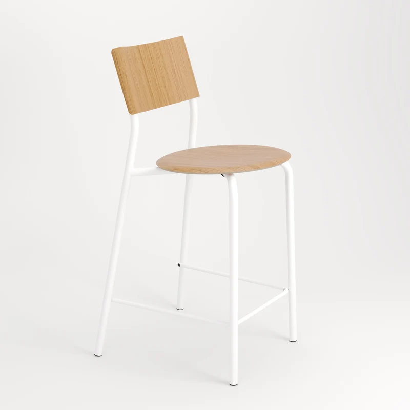 Chaise de bar SSD - bois éco-certifié - 65cm