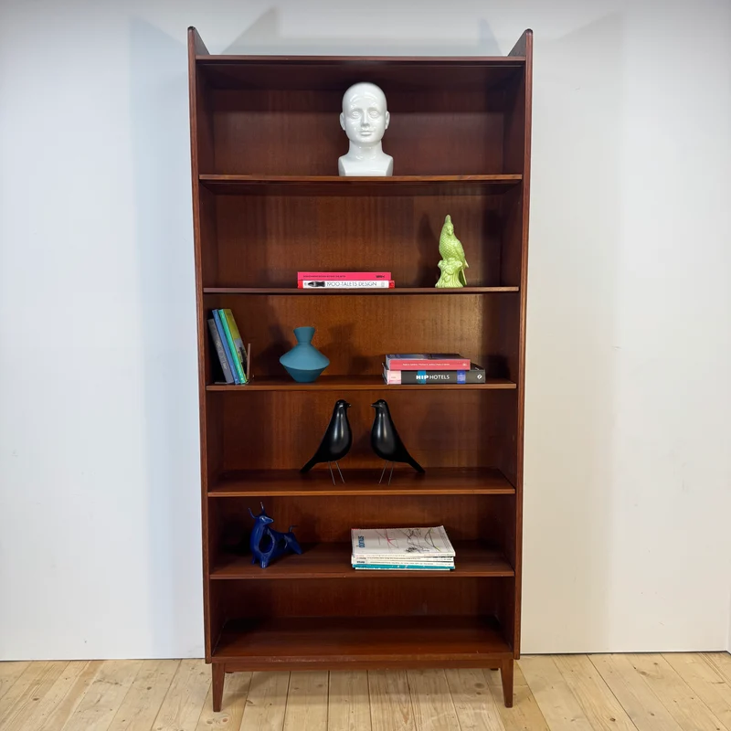 Libreria scandinava in teak, 1960