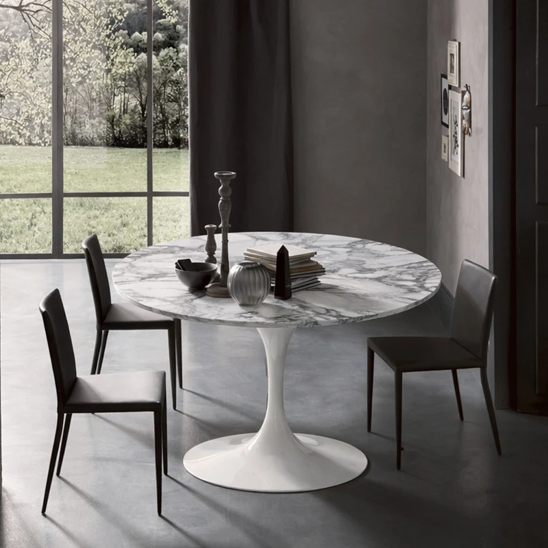 Round Tulip Dining Table Ø70–100 cm - Ceramic