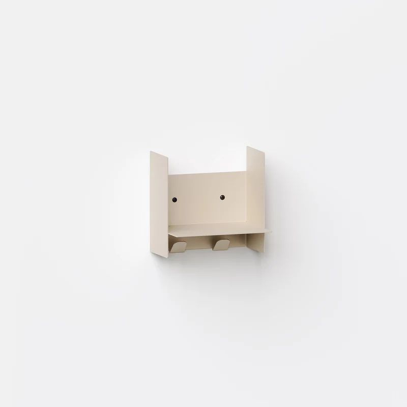 Etagère porte-manteau PLI en acier - 20 à 60cm