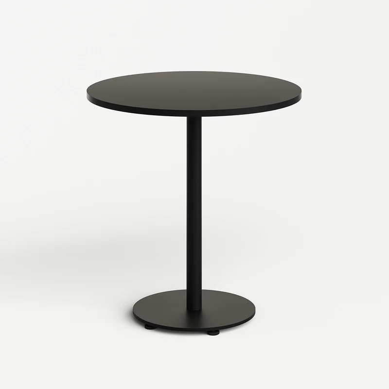 Table bistrot extérieure MOKA - acier thermolaqué
