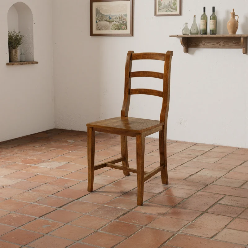 Sedia con Seduta di Legno – Borgo Antico