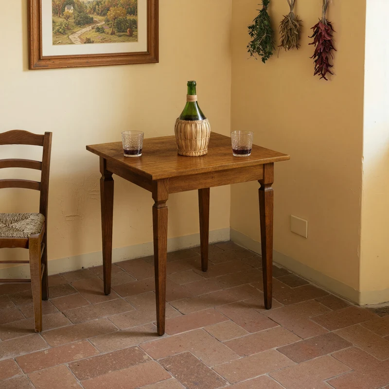 Tavolo Quadrato Classico – Borgo Antico