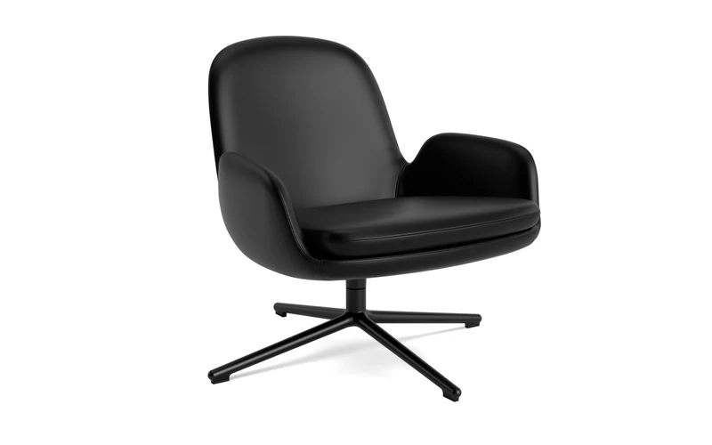 Era Lounge-Sessel niedrig mit Drehgestell