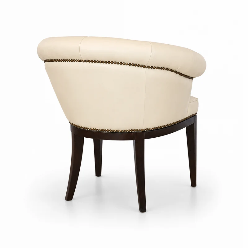 Sedia Chesterfield Diana Pelle Primo Fiore Premium – Eleganza Classica e Comfort Artigianale
