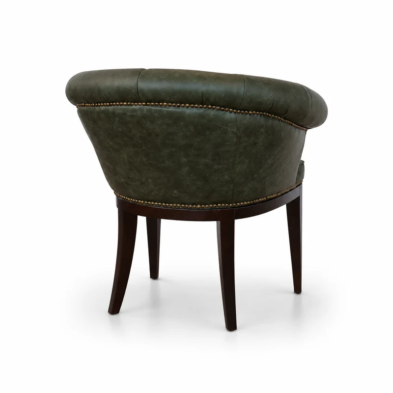 Sedia Chesterfield Diana Pelle Primo Fiore Premium – Eleganza Classica e Comfort Artigianale