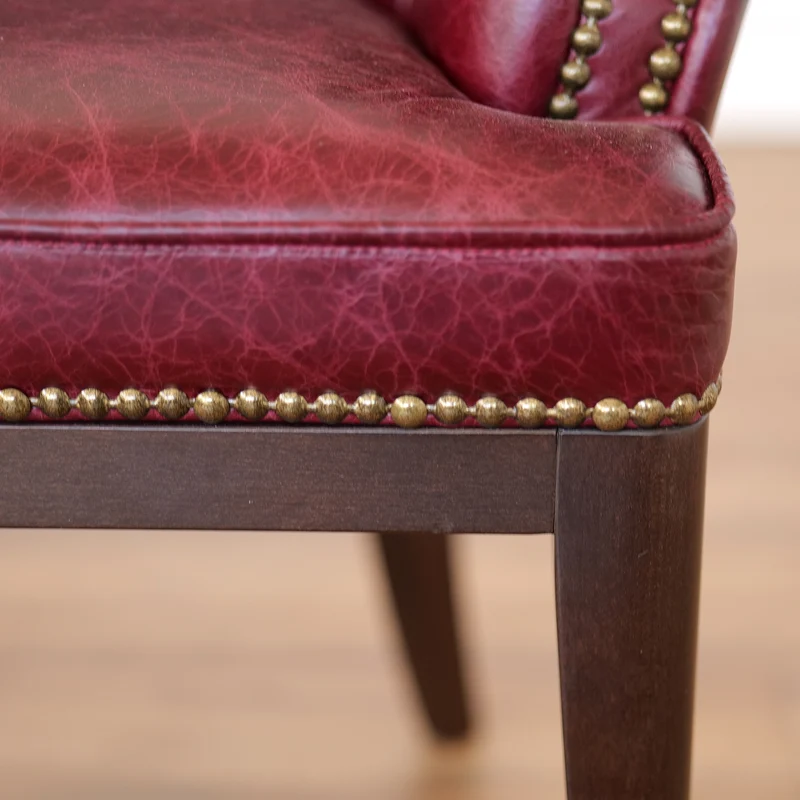 Sedia Chesterfield Diana Pelle Primo Fiore Premium – Eleganza Classica e Comfort Artigianale