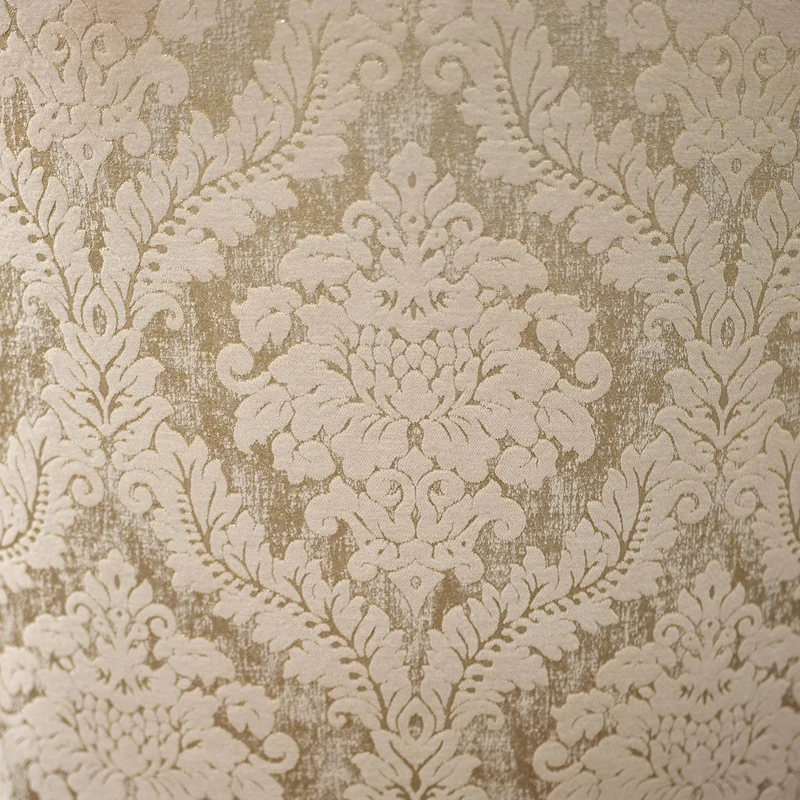 Poltrona Barocca Aurelia - Foglia Oro, Tessuto e Velluto – Artigianato Italiano di Lusso