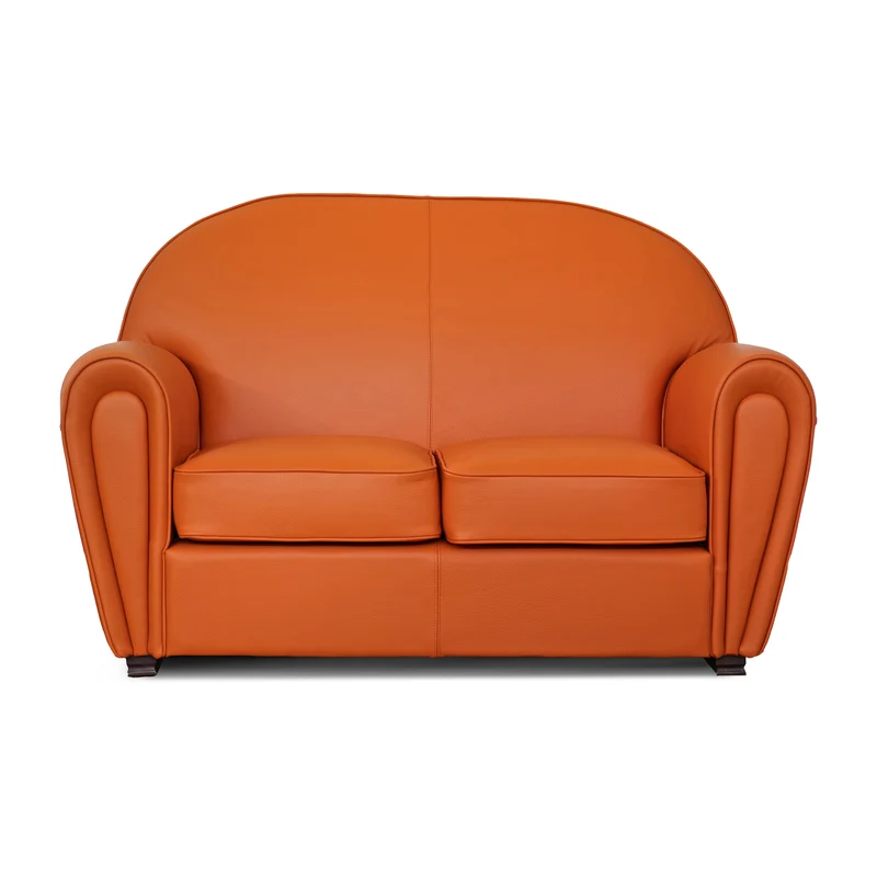 Divano 2 Posti Luxury in Pelle Primo Fiore Premium - Design Iconico