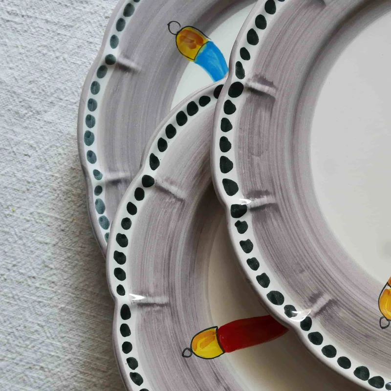 Ceramic Fruit Plate VIETRI - FORTUNA by Germana Scapellato for Wtfb