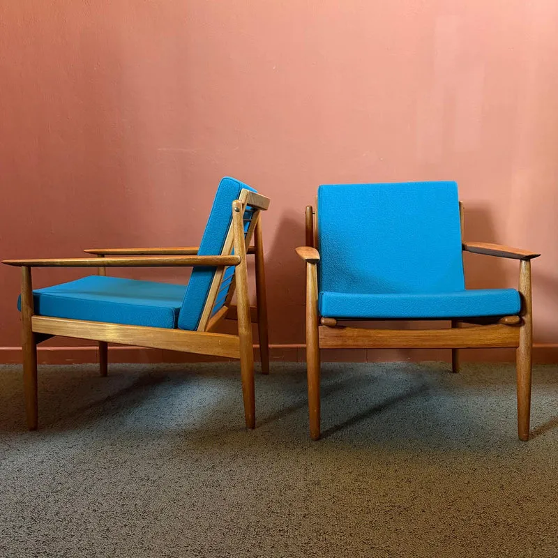 Coppia di poltrone modello 431 di Arne Vodder per Glostrup Møbelfabrik, anni ’60