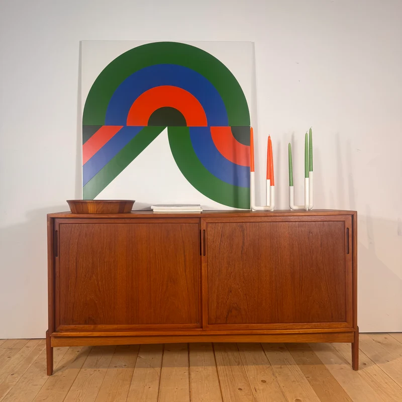 Credenza danese in teak, anni ’60