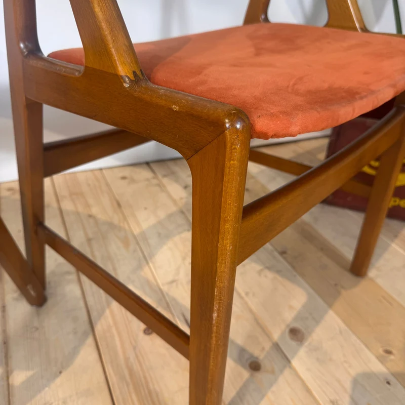 Set di 6 sedie Model 71 di Henning Kjærnulf per Boltinge Stolefabrik, anni ’60