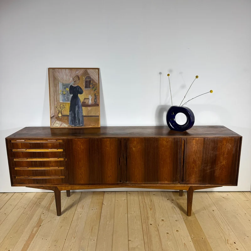 Sideboard Danese in Palissandro – Knud Nielsen per Løsning Møbelfabrik - Manifattura Mid-Century Modern, 1960