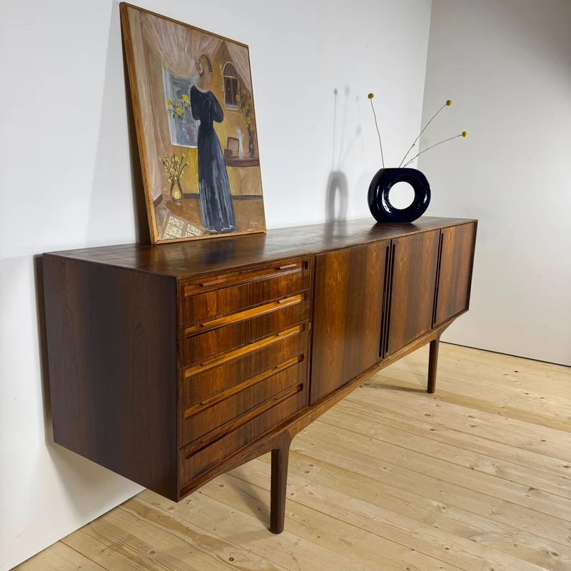 Sideboard Danese in Palissandro – Knud Nielsen per Løsning Møbelfabrik - Manifattura Mid-Century Modern, 1960