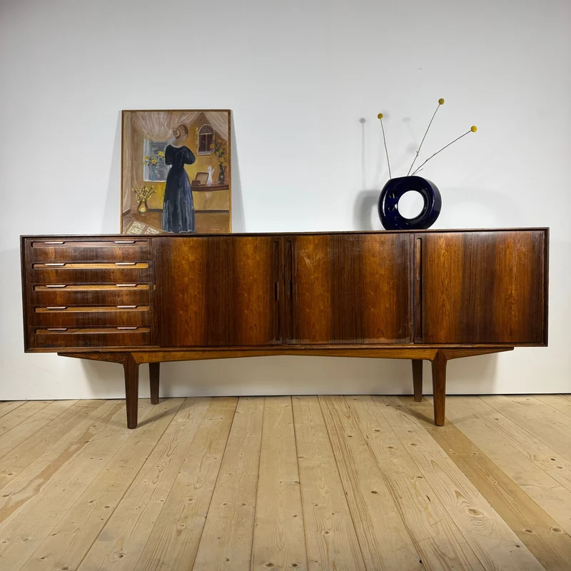 Sideboard Danese in Palissandro – Knud Nielsen per Løsning Møbelfabrik - Manifattura Mid-Century Modern, 1960