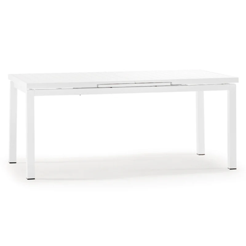 Lipari Extendable Outdoor Dining Table – Modern Italian Aluminium Design