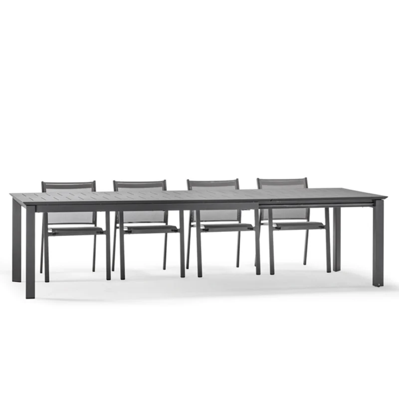Panera Extendable Outdoor Dining Table – Modern Italian Aluminium Design