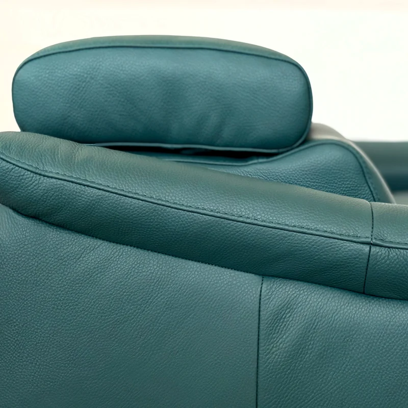 Divano Flow Relax Reclinabile in Pelle Primo Fiore – 2 posti Doppia Motorizzazione, Design Moderno