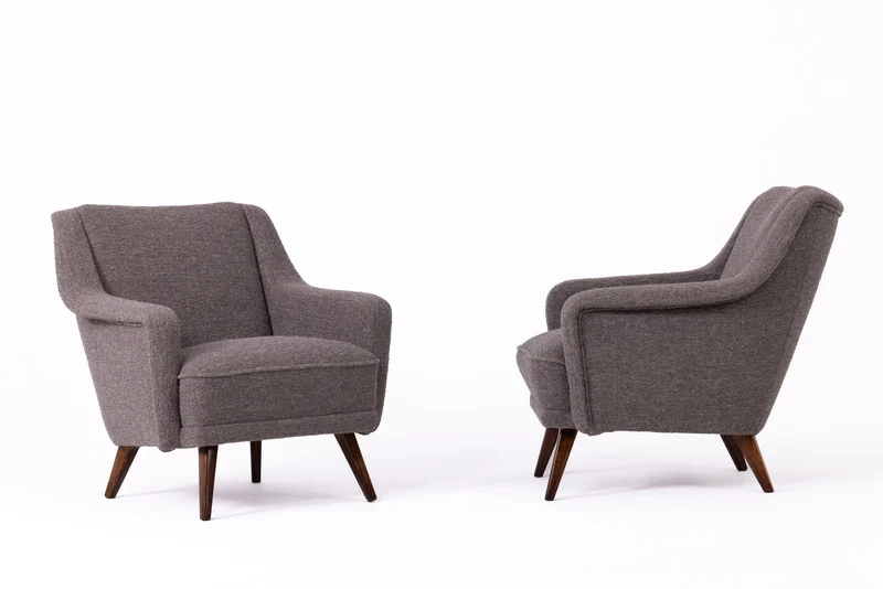 Coppia di poltrone austriache, 1950