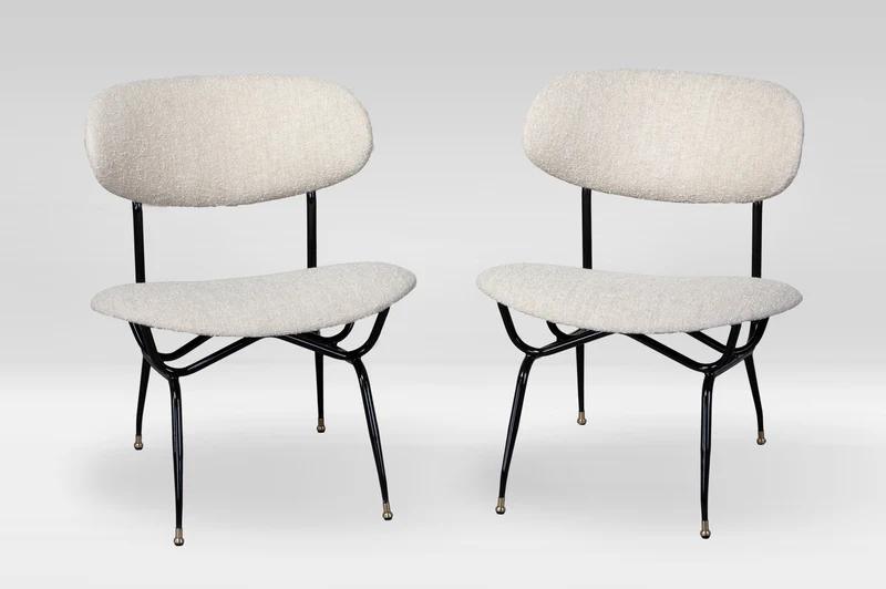 Coppia di Lounge Chair Gasone di Rinaldi, 1950