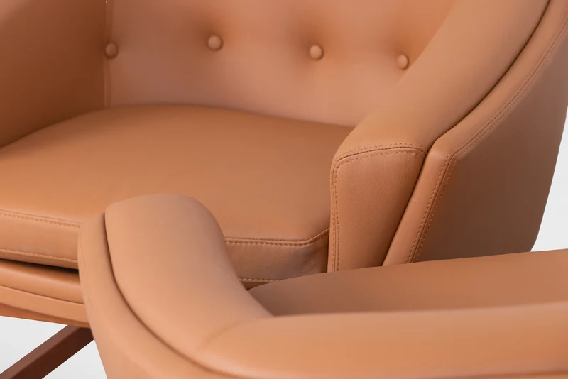 Coppia di poltrone Corona Lounge Chair di Lennart Bender, 1970