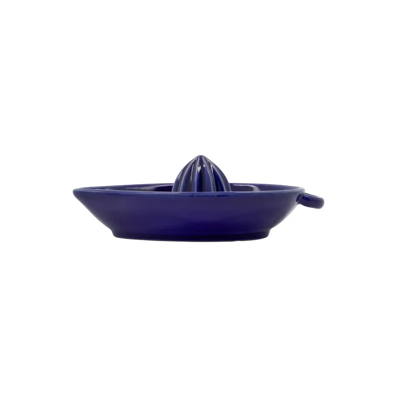 Citruspers van blauw aardewerk