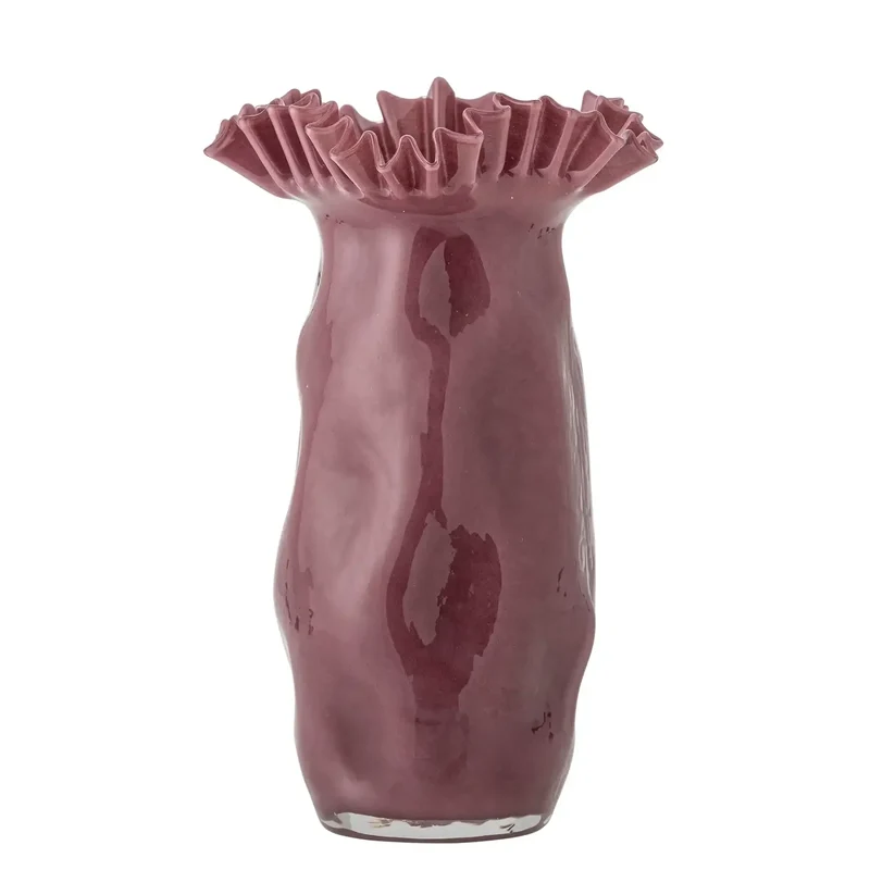 Vaas glas paars Sima 33cm