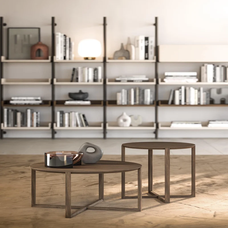 Orme Agatea Round Coffee Table | Made in Italy