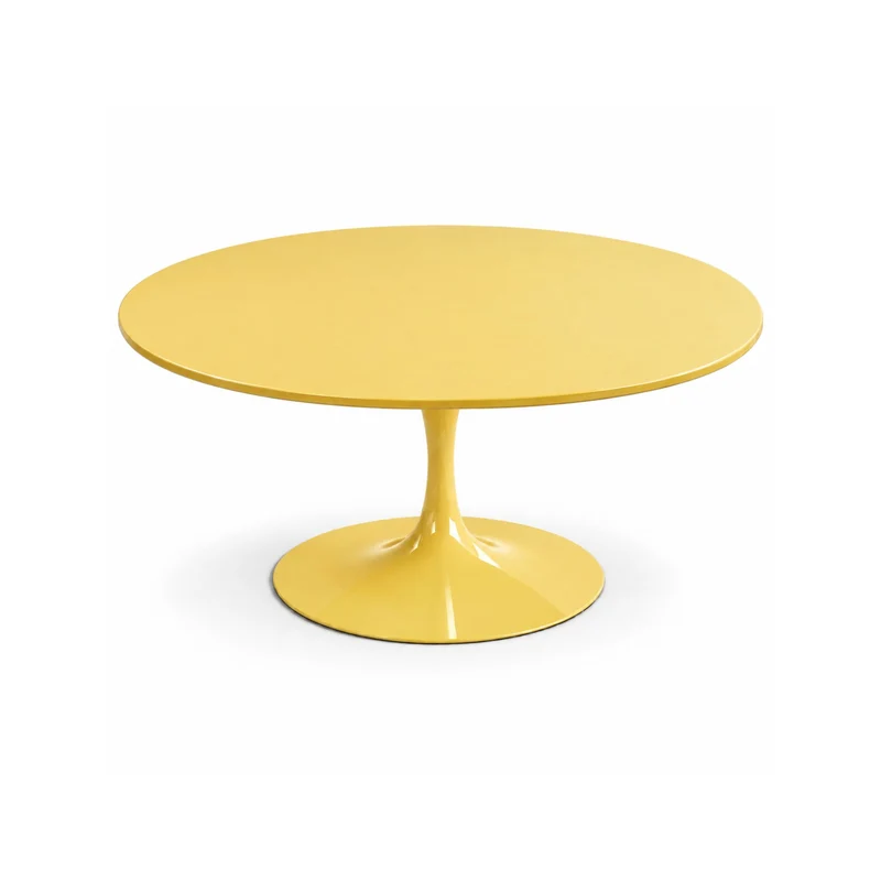Round Tulip Coffee Table , H41 cm – Ø60–Ø90 cm – Liquid Laminate or Solid Oak