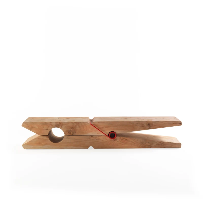 Wood Bench MOLLETTA by Beldessari & Beldessari for Riva 1920