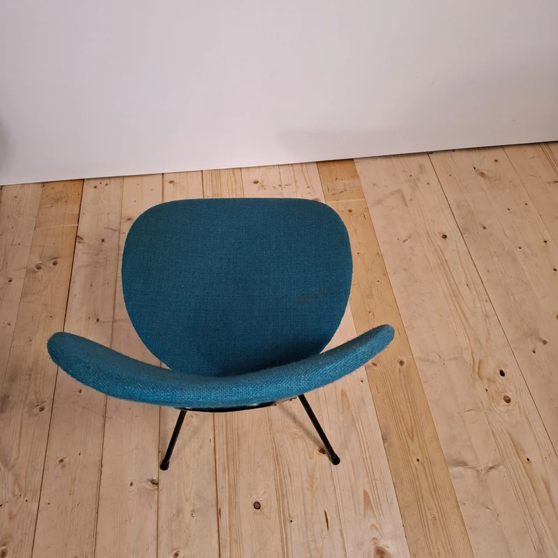 Set di Sei Sedie W.H. Gispen Modello "Kembo 301" – Design Olandese Mid-Century Modern, Anni '60