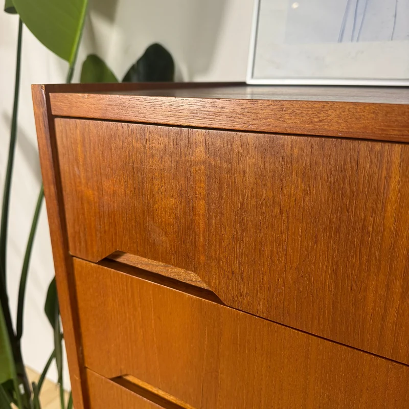 Cassettiera Danese Mid-Century in Teak – Design Scandinavo Vintage, Anni ’60