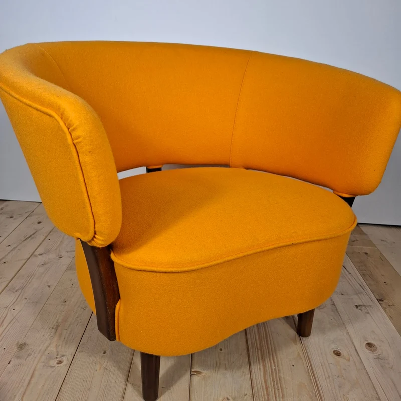 Poltrona Danese Anni ’50 di Aage Sattrup in Teak – Mid-Century Modern Originale