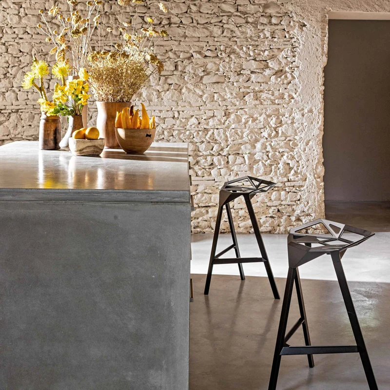 Outdoor Stackable Stool ONE Painted Aluminium by Konstantin Grcic for Magis