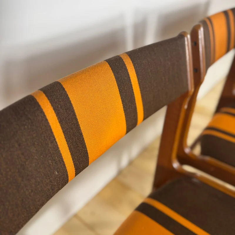 Set di 6 Sedie Vintage in Teak – Attribuite a Erik Buch (Anni '60)