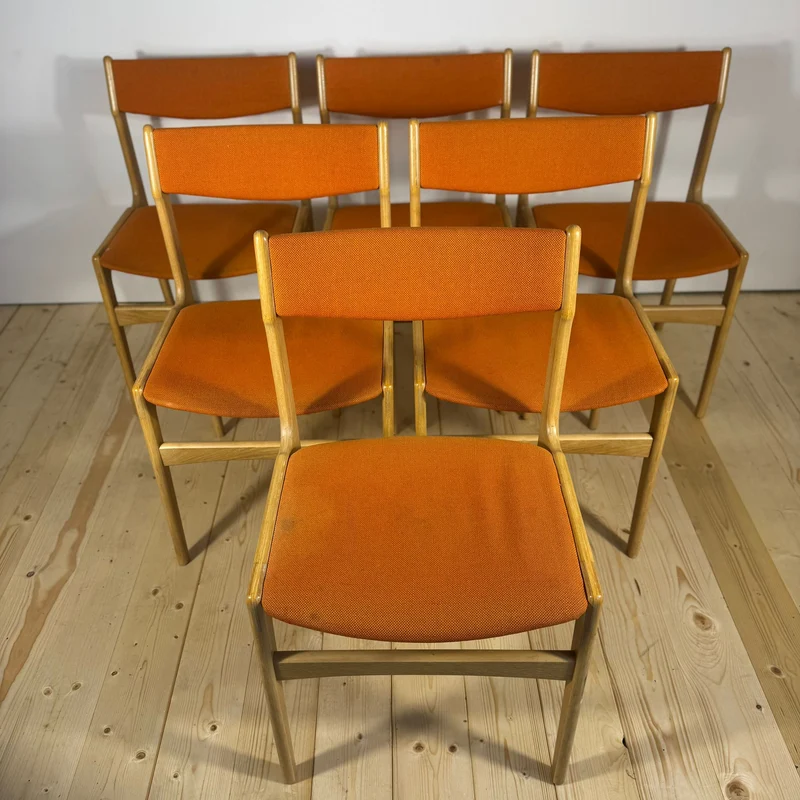 Set 6 Sedie Danesi Vintage Anni '60 – Design Mid-Century Scandinavo