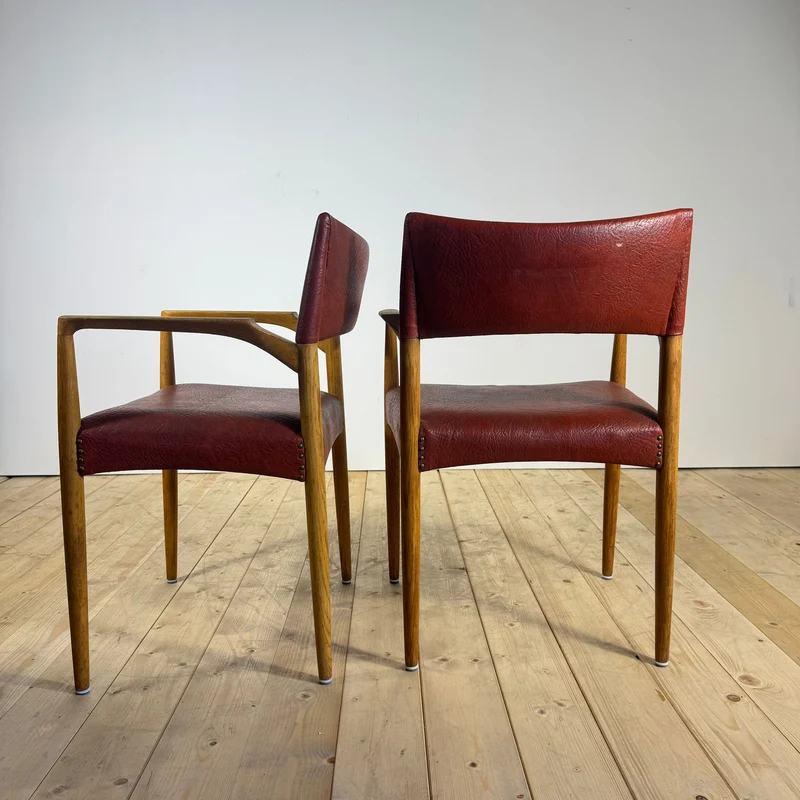 Set di 4 Sedie in Teak di Villy Schou Andersen – Design Scandinavo Mid-Century