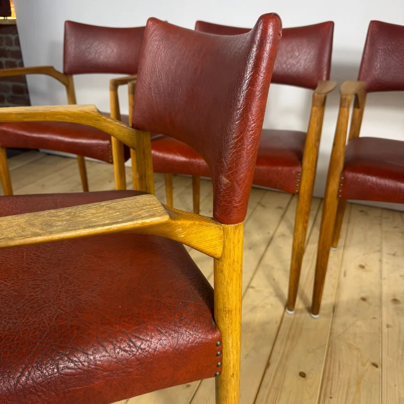 Set di 4 Sedie in Teak di Villy Schou Andersen – Design Scandinavo Mid-Century
