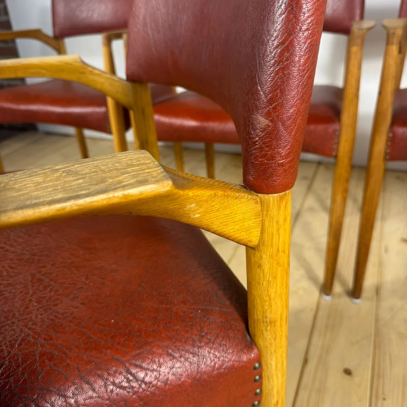 Set di 4 Sedie in Teak di Villy Schou Andersen – Design Scandinavo Mid-Century