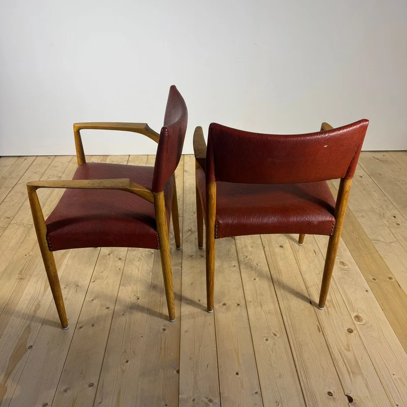 Set di 4 Sedie in Teak di Villy Schou Andersen – Design Scandinavo Mid-Century