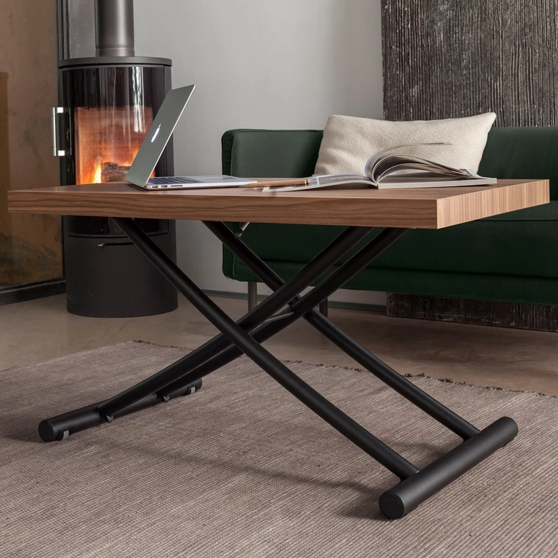 Altacom Geniale Ultra-Low Convertible Coffee Table to Dining Table