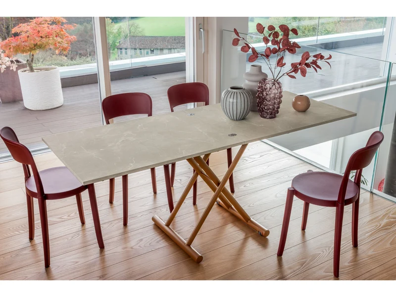 Altacom Gingillo Convertible Coffee Table to Dining Table