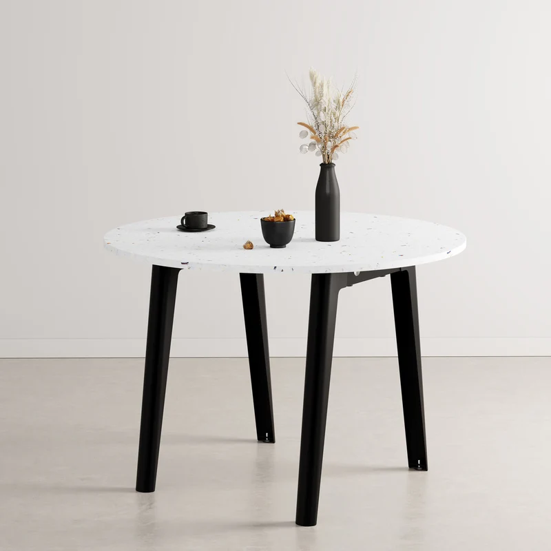 Table ronde NEW MODERN Ø 108cm - plastique recyclé Venezia