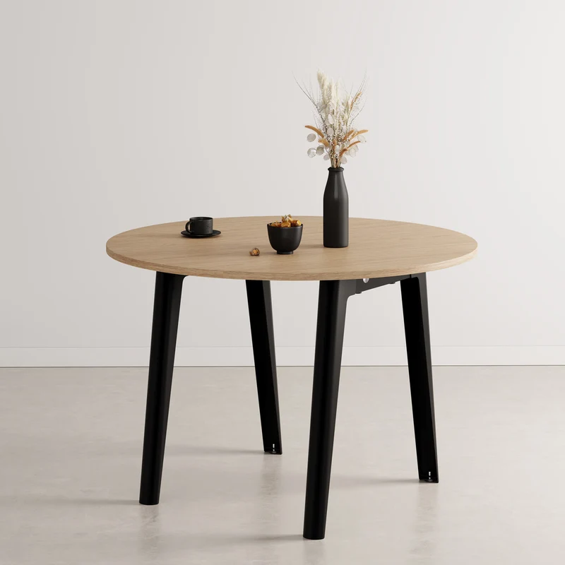 Table ronde NEW MODERN Ø 110cm - bois éco-certifié