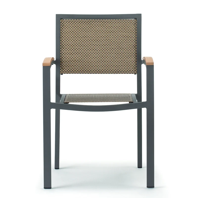 GS 941 Outdoor Armchair – Aluminium & Woven Rope Garden Chair