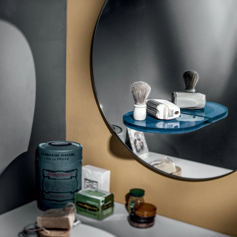 In Stock - Round Mirror LULA by Davide Fabio Colaci & Margherita Sanfelici