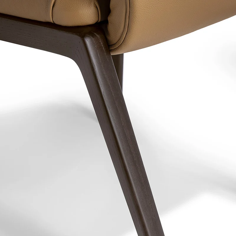 Upholstered Small Armchair DUO by Roberto Lazzeroni for Poltrona Frau
